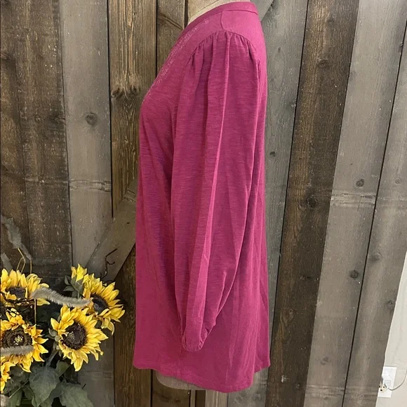 Soft Surroundings Cotton Embroidered Boho Tunic Top Size M - Picture 3 of 11